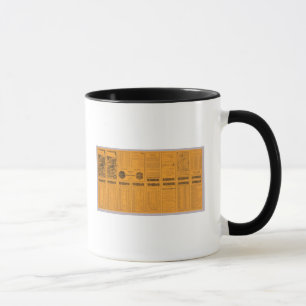 Caneca Página de Texto Vermont Central, Linha de Tronco