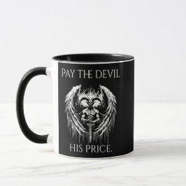 Caneca Pague ao Diabo Seu Preço