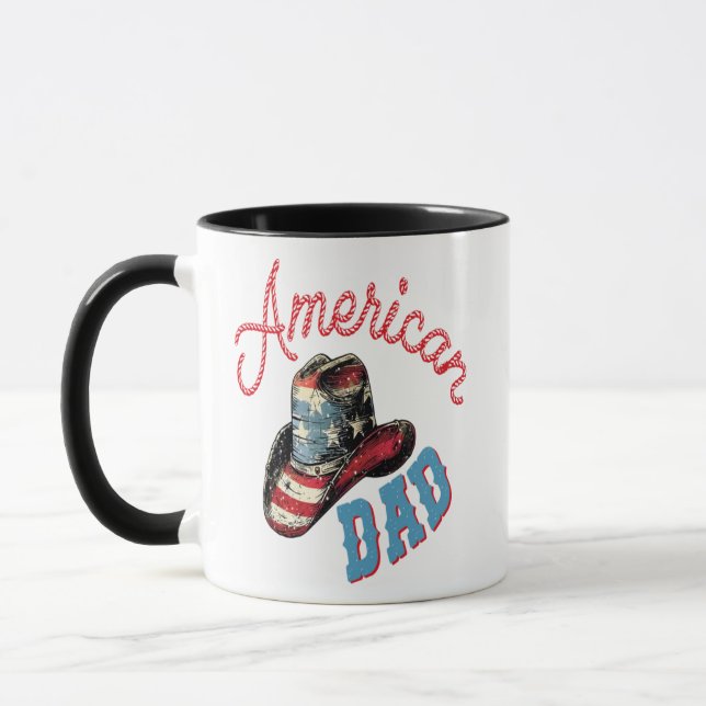 Caneca Pai Americano Cowboy  (Esquerda)