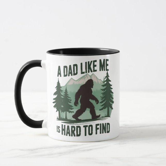 Caneca Pai Bigfoot Engraçado Um Pai Como Eu É Difícil De  (Esquerda)