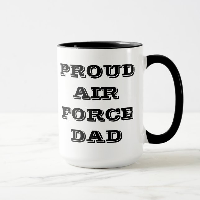 Caneca Pai da Força Aérea de Mug (Direita)