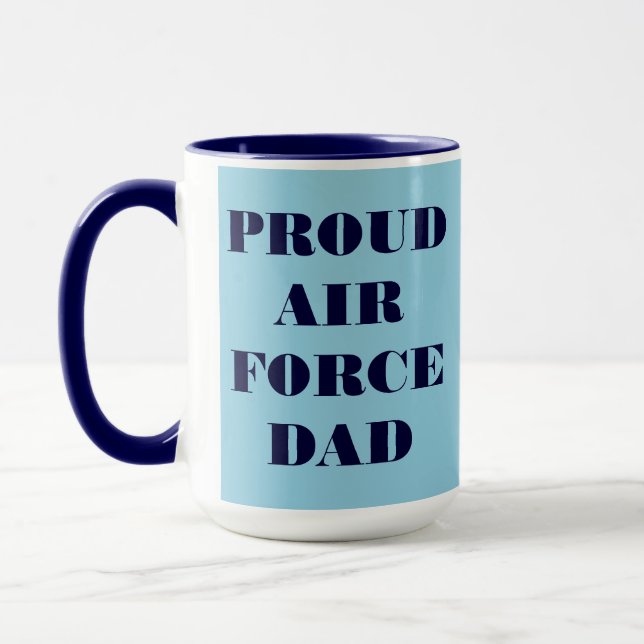 Caneca Pai da Força Aérea de Mug (Esquerda)