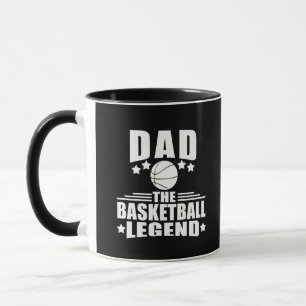 Caneca pai da lenda do basquete