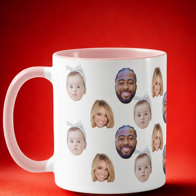 Caneca Pai De Bebê Personalizado Mãe Rosto De Mug Baby 3  (Criador carregado)