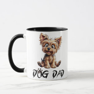 Caneca "Pai de Cachorro O Guia Mais Doce para Viver com u