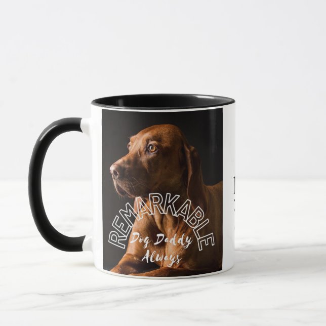Caneca Pai de Cachorro Sempre| caneca| café|presente. (Esquerda)