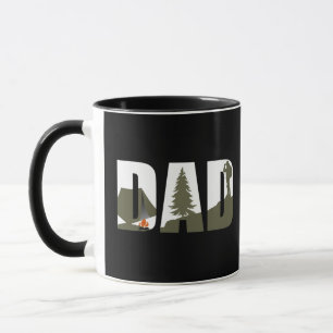 Caneca pai de campismo e caminhada