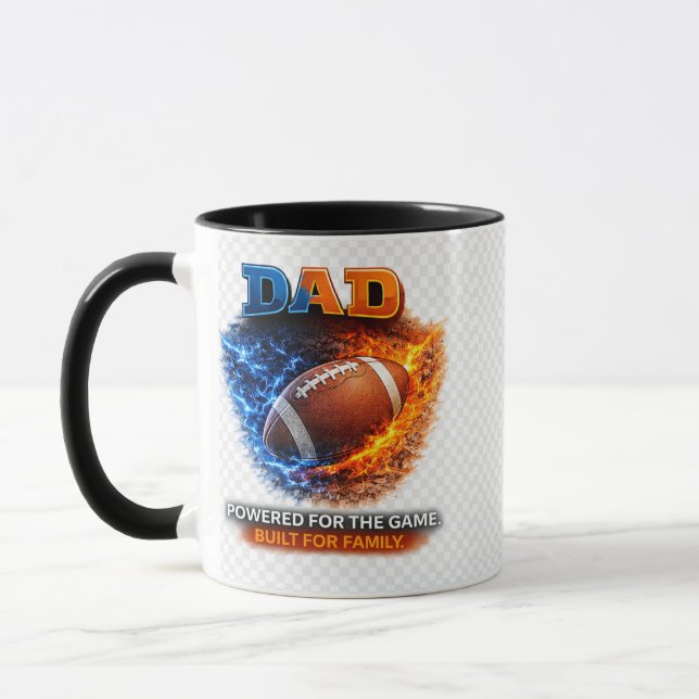 Caneca Pai de Futebol – Presente do Dia dos Pais p (Esquerda)