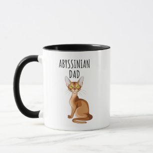 Caneca Pai de Gato Abissínio