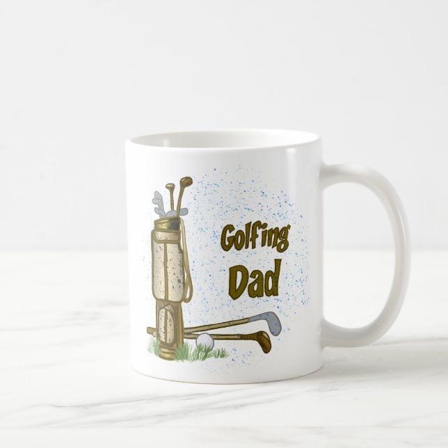Caneca Pai de golfe (Direita)