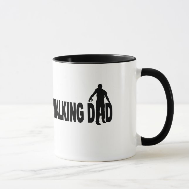 Caneca Pai de passeio (zombi) (Direita)