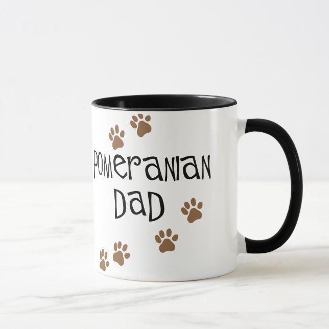 Caneca Pai de Pomeranian (Direita)