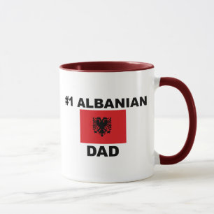Caneca Pai do albanês #1