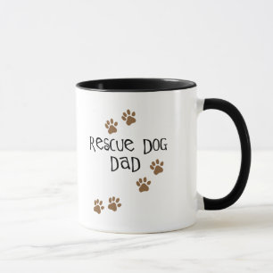 Caneca Pai do cão do salvamento