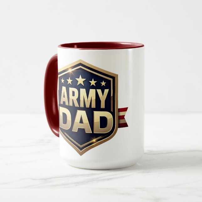 Caneca Pai do Exército (Frente Esquerda)