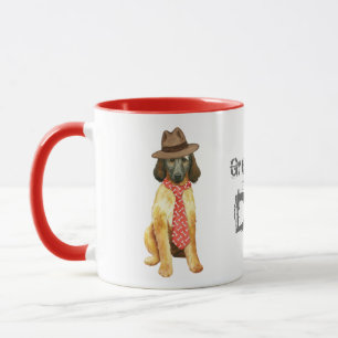 Caneca Pai do galgo afegão