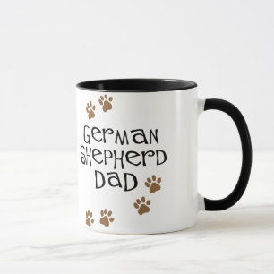 Caneca Pai do german shepherd