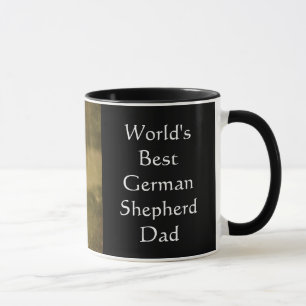 Caneca Pai do german shepherd do mundo o melhor