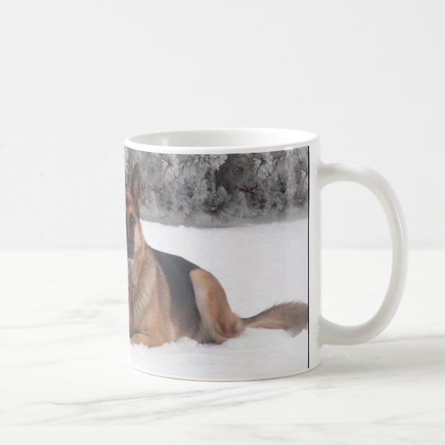 Caneca Pai do german shepherd do mundo o melhor (Direita)