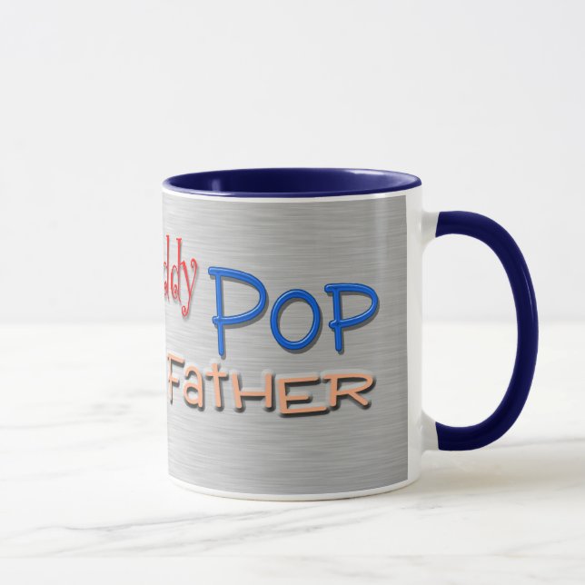 Caneca Pai do pop da papá do pai (Direita)