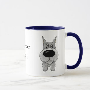 Caneca Pai do Schnauzer