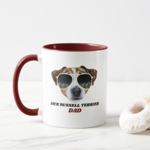 Caneca Pai do Terrier Jack Russell Legal Dia dos Pais Cac