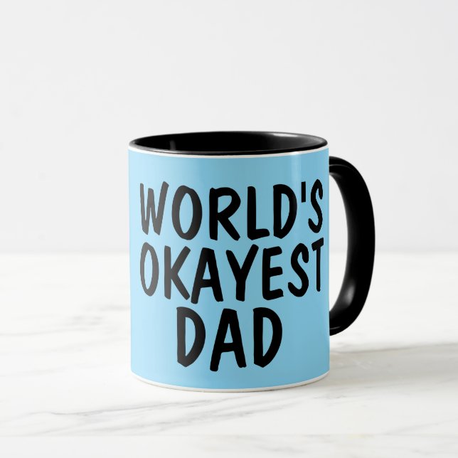 Caneca PAI FUNNY Mantas de café (Frente Esquerda)