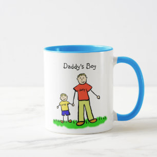 Caneca Pai Little Boy Mug (Personalização Loura)