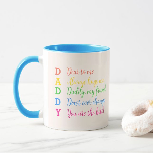 Caneca Pai, Meu Melhor Amigo | Presente no Dia do Pai - P (Com Donut)