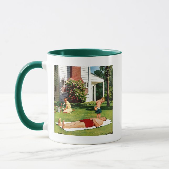 Caneca Pai molhando (Esquerda)