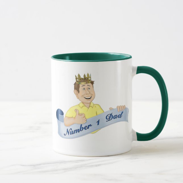 Caneca Pai Número 1 (Direita)