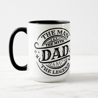 Caneca Pai - O Homem, O Mito, A Lenda