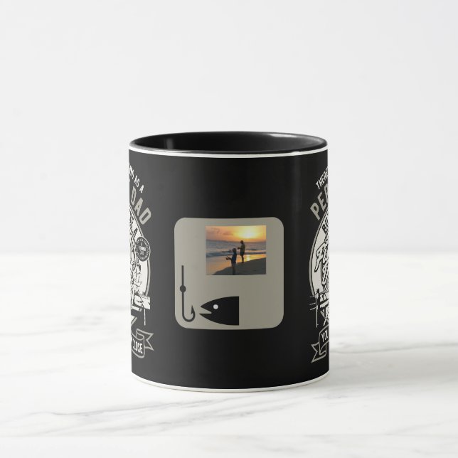 Caneca Pai Perfeito Personalizado Pai Pescador (Centro)