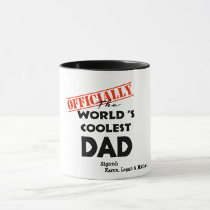 Caneca pai personalizado mais fixe Presente personalizado