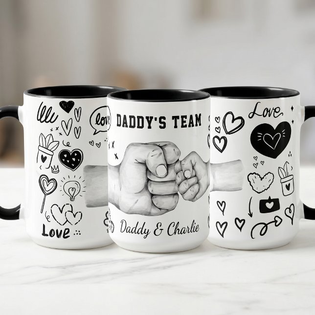 Caneca Pai Presente Dia dos Pais Nome Personalizad (Criador carregado)