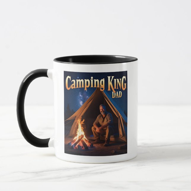 Caneca Pai Rei Acampado (Esquerda)