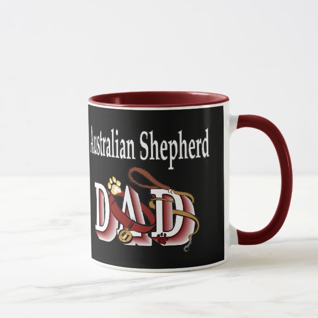 Caneca Pai Shepherd australiano (Direita)