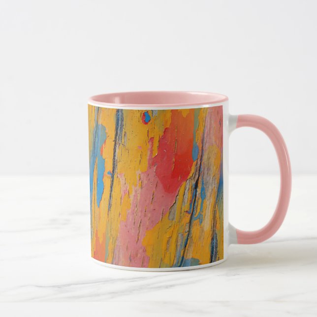 Caneca Paint Splatter colorido (Direita)