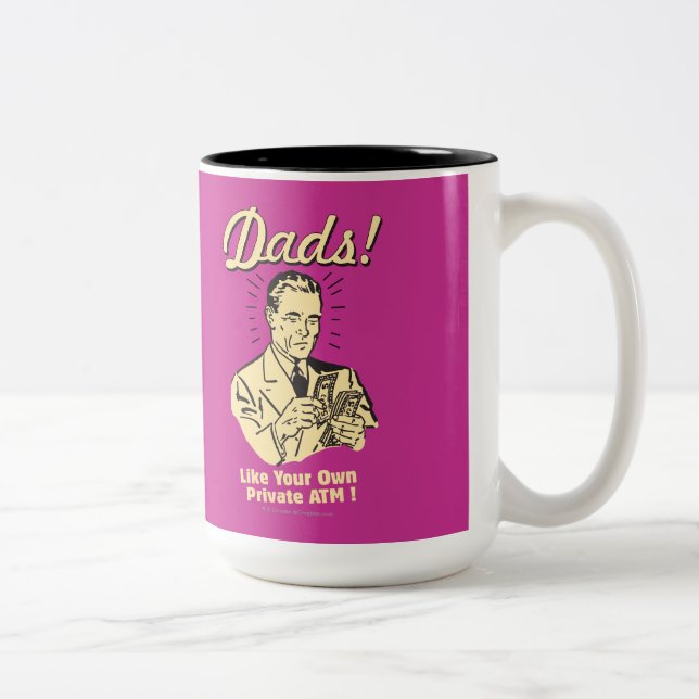 Caneca Pais: Como um ATM particular (Direita)