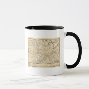 Caneca País composto drenado pelo Mississippi