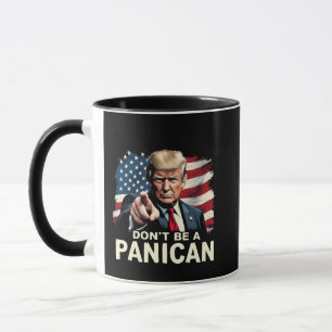 Caneca Pais em casa Não seja um Pânico dos EUA