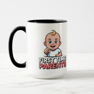 Caneca Pais pela primeira vez