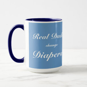 Caneca Pais Reais Mudam Fraldas