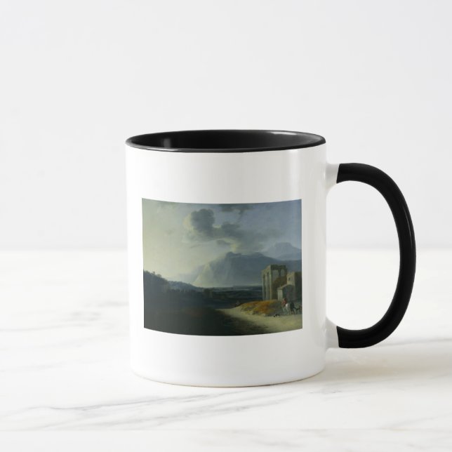 Caneca Paisagem com montagem Stromboli (Direita)
