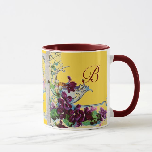 Caneca PAISAGEM DE INVERNO ROMÂNTICA Com Pensamentos (Direita)