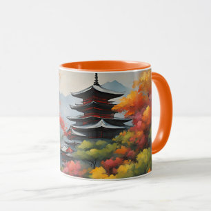 Caneca Paisagem Japonesa