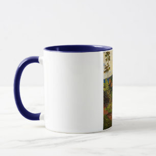 Caneca Paisagem Martinica de Paul Gauguin (1887)