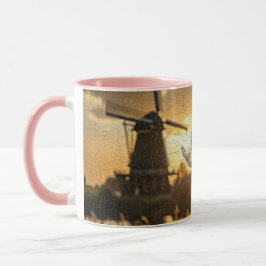 CANECA PAÍSES BAIXOS - PINTURA A ÓLEO COM IA