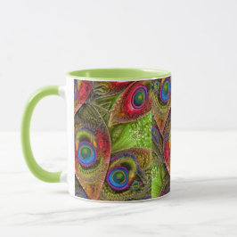 Caneca paisley abstrata