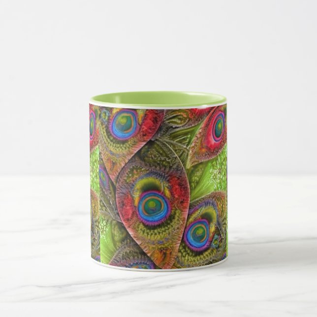 Caneca paisley abstrata (Centro)